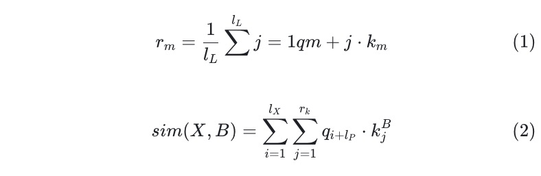 InfLLM Equation